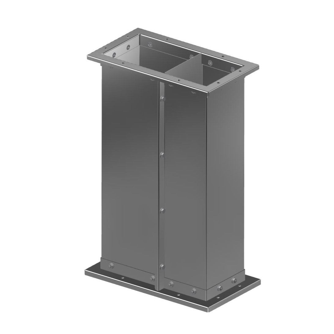 Kastenelement 2,5 m. M/insp.