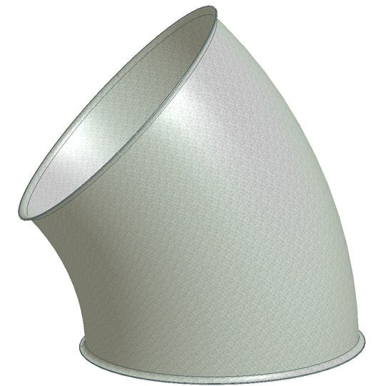 Bogen 45ø SK300, 1,0 mm