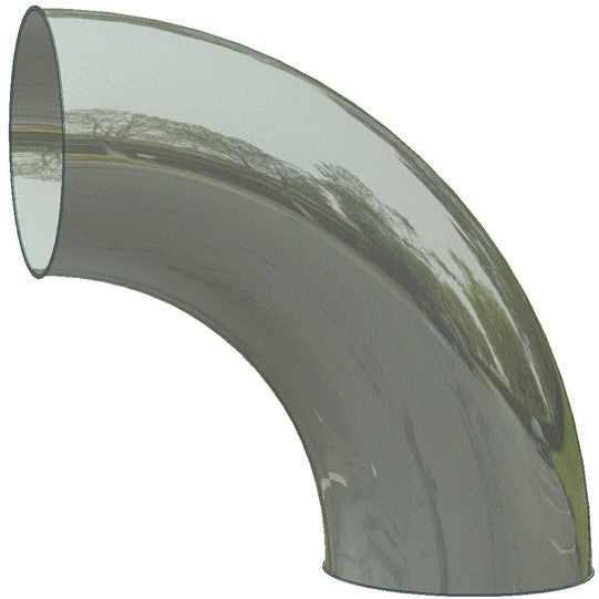 Bogen 90ø SK300, 1,0 mm