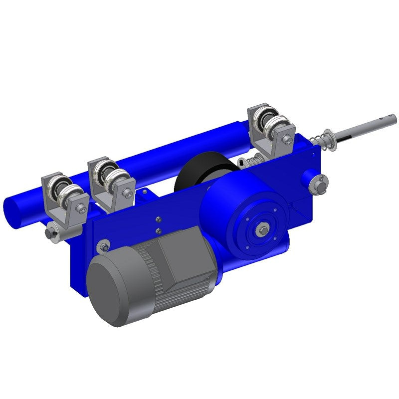 El-Fahrwerk 0,18 kW m/Welle für