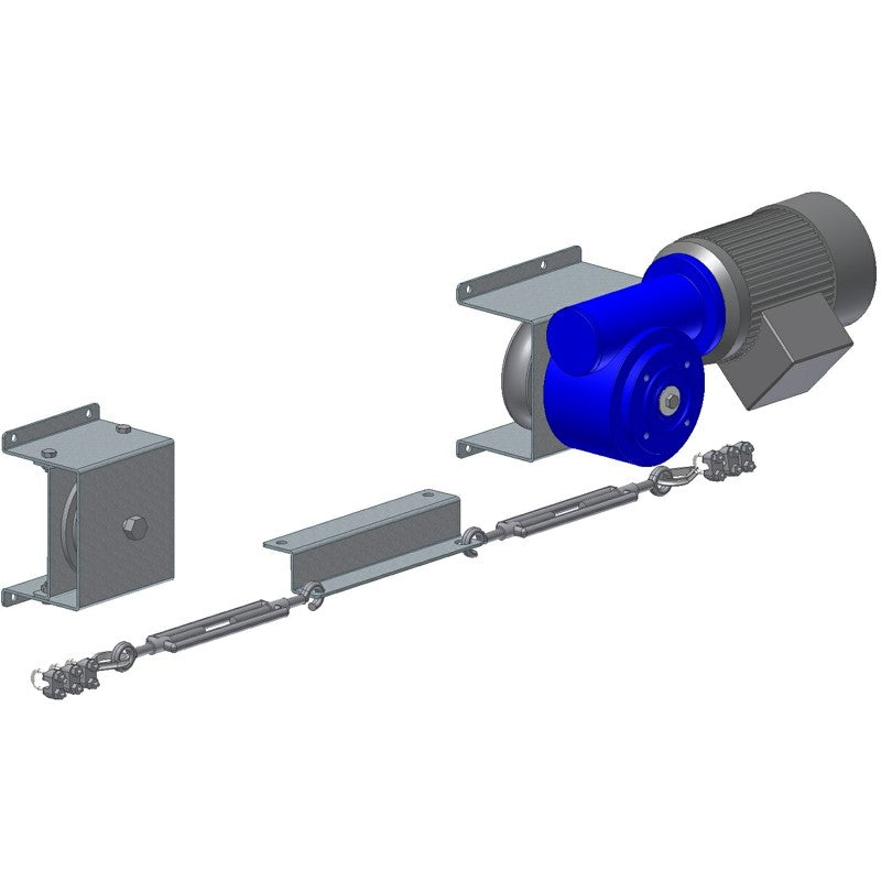 El-Seilwinde 0,37 KW 20 UpM ATEX