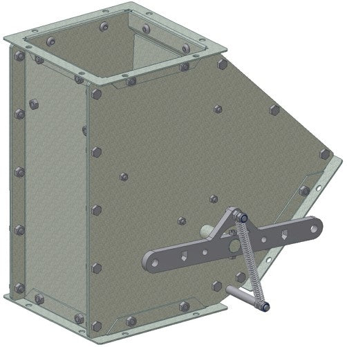 2-Wegeverteiler 45ø, 180x180
