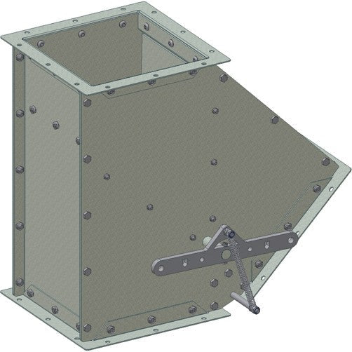 2-Wegeverteiler 45ø, 240x240