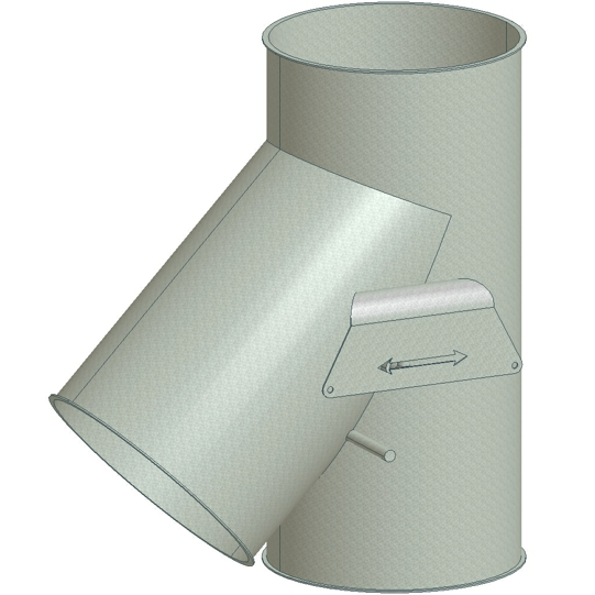 2-Wegeverteiler 45ø, SK300
