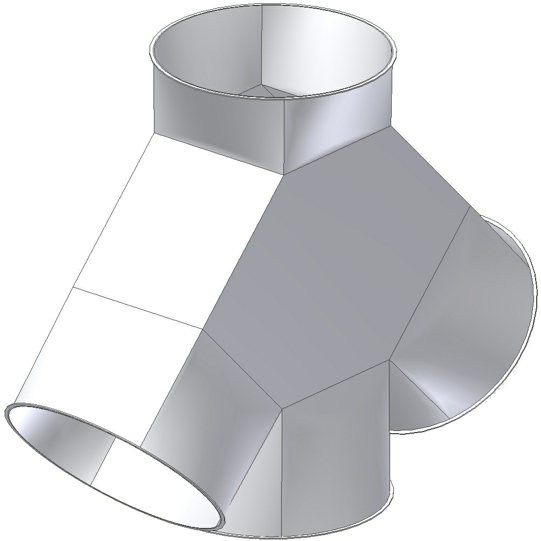 3-Wegverteiler 45ø OK200
