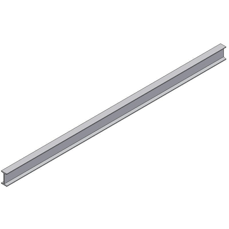 Jernbjælke INP 100 Lb. m.