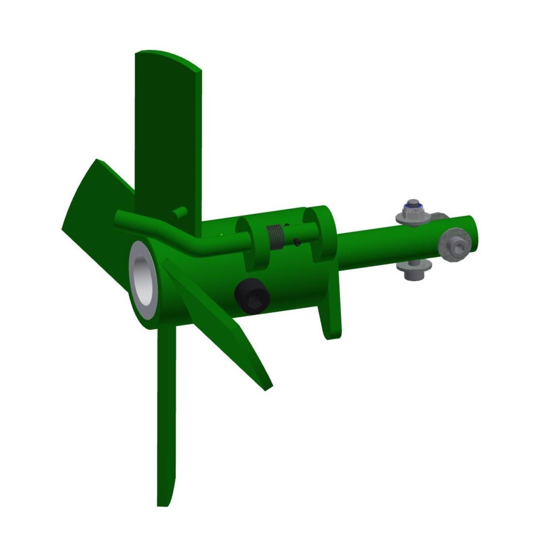 Propeller m/Zapfen und Freilauf