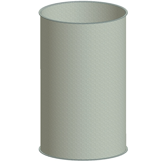 Rohr 0,5 m SK300, 2,0 mm