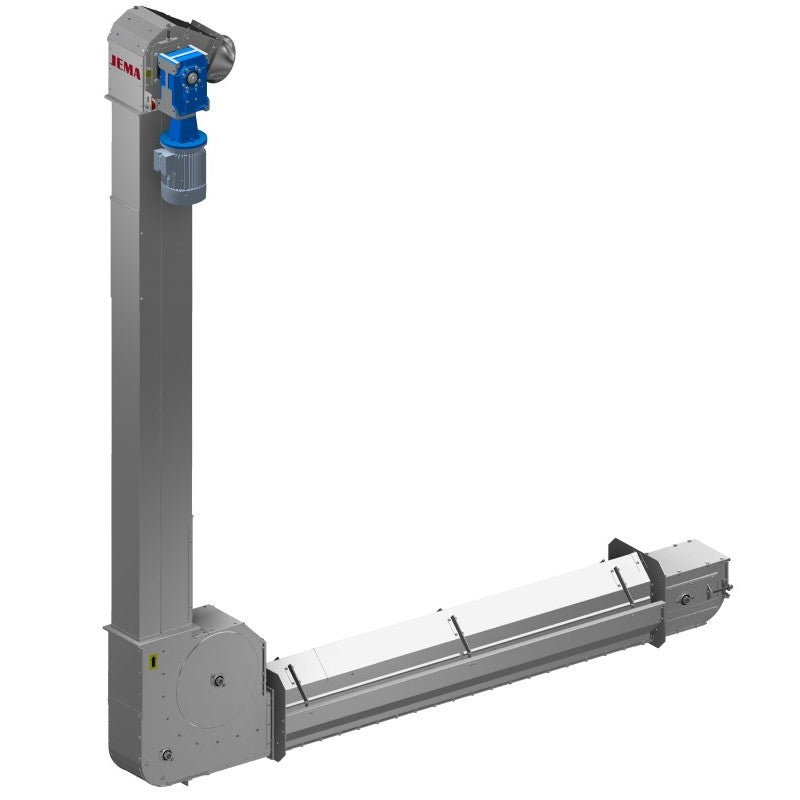 T20 Kædeelevator med 90° knæk - 25 t/h