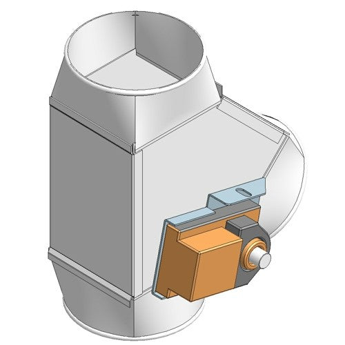 2-Wegeverteiler 45ø OK160