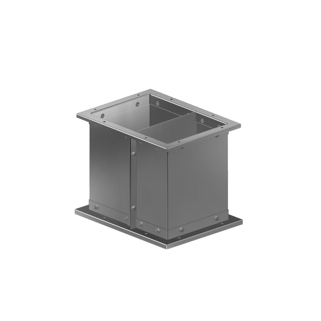 Kastenelement 2,5 m. M/insp.