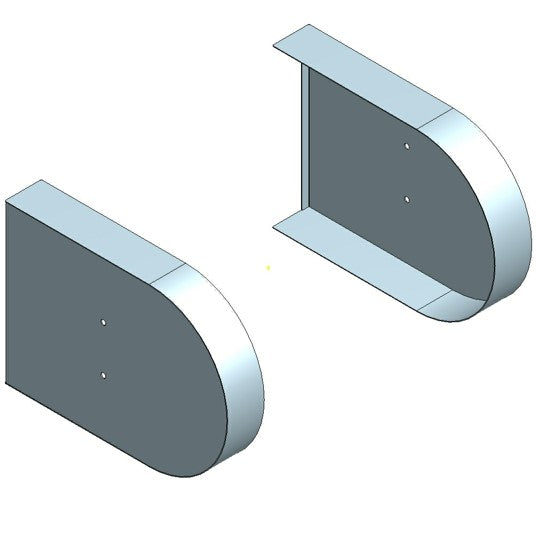 Schutzplatten f/Spannsektion