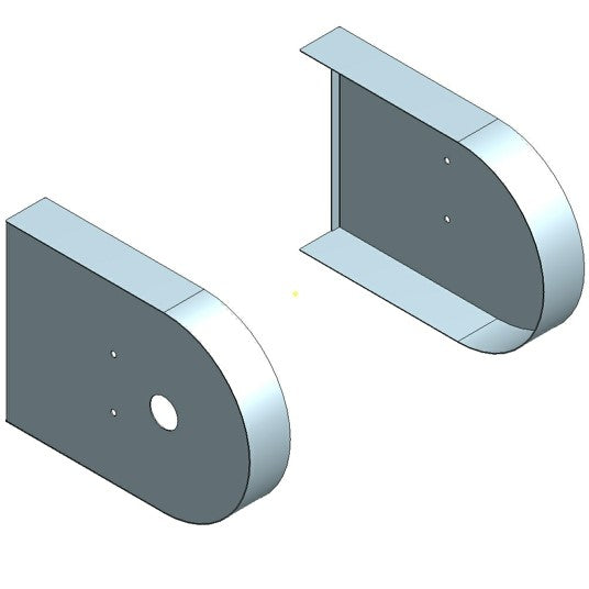 Schutzplatten f/Antriebstation