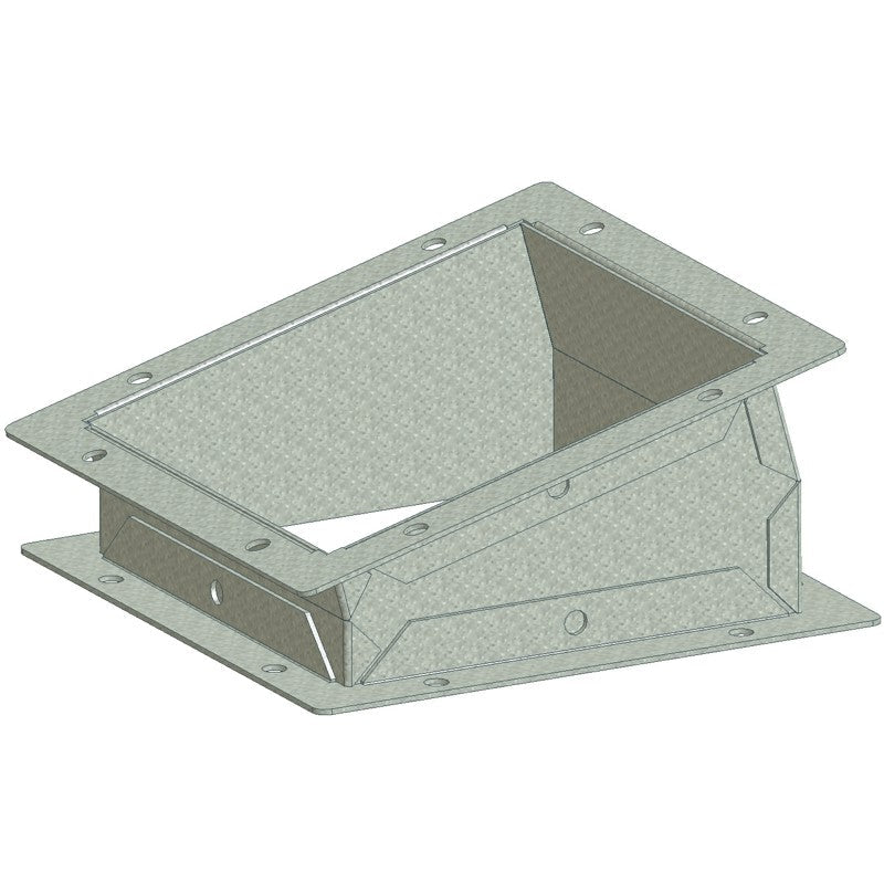 Bogen 15ø 4-Eck 180x180