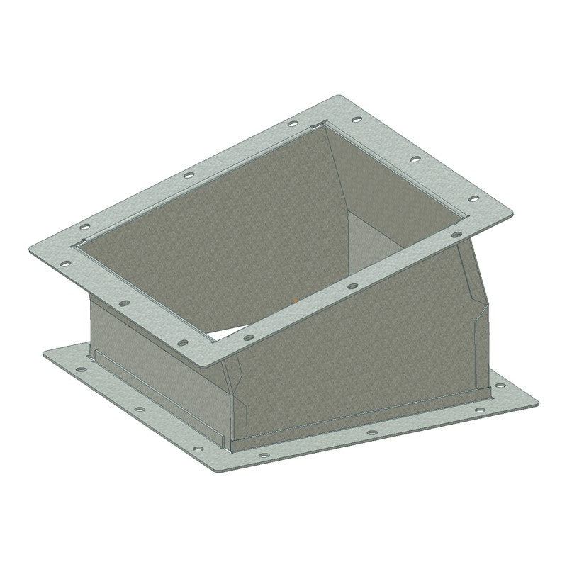 Bogen 15ø 4-Eck 240