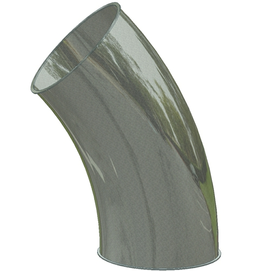 Bogen 45ø SK200, 1,0 mm