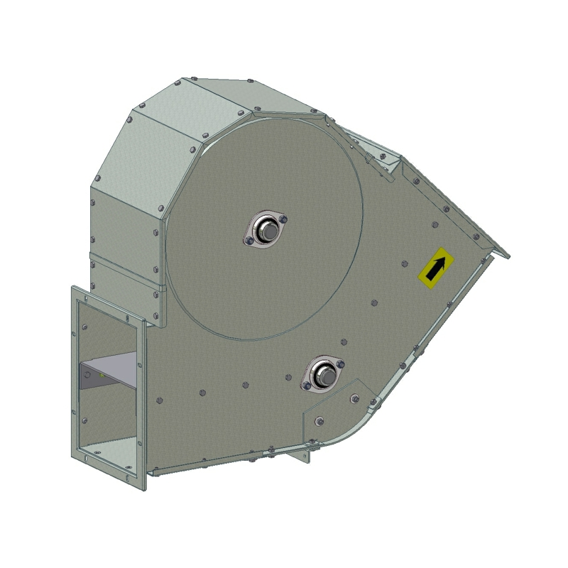Bogen 45ø T45 m/Kettenrad