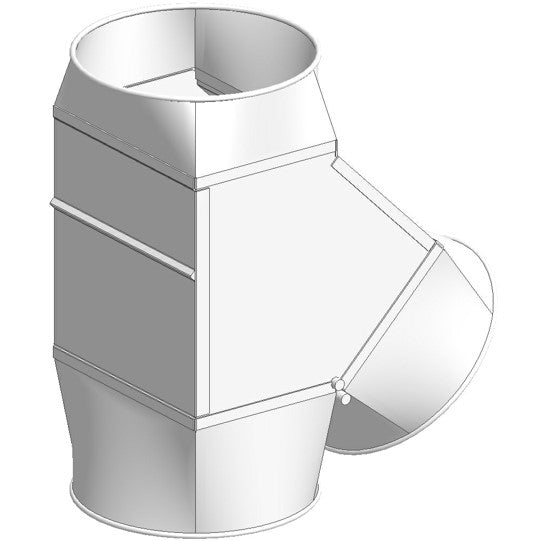 2-Wegverteiler 45ø OK200