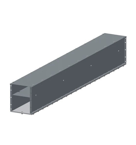 Kastenelement 2,0m. mit PEHD