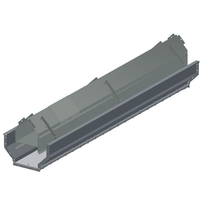 Einlauftrog 2,0 m. T45, PEHD1000 Boden