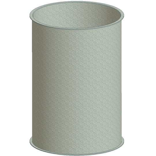 Rohr 0,3 m SK200, 2,0 mm