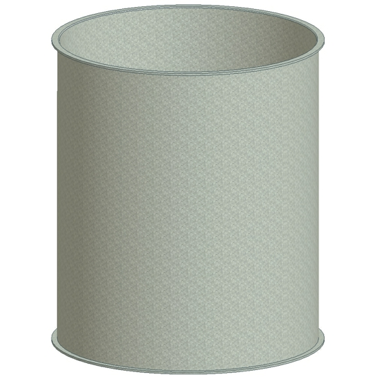 Rohr 0,3 m SK250, 2,0 mm
