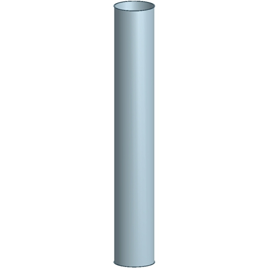 Rohr 2,0 m SK300, 2,0 mm