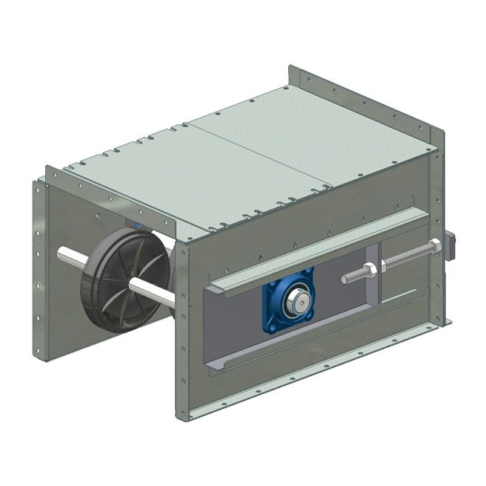Spannsektion ohne Boden-