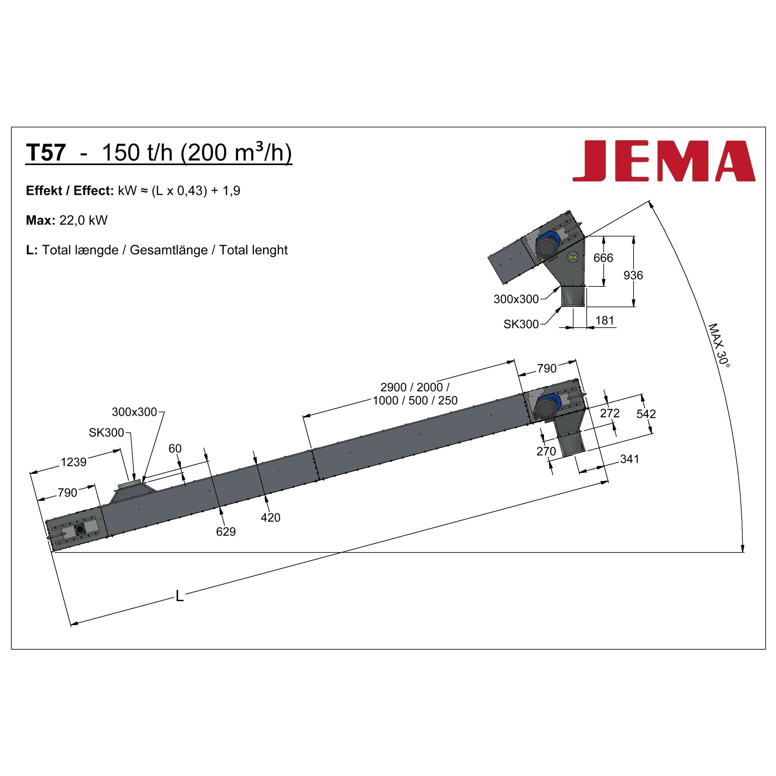 T57 Kettenredler - steigende